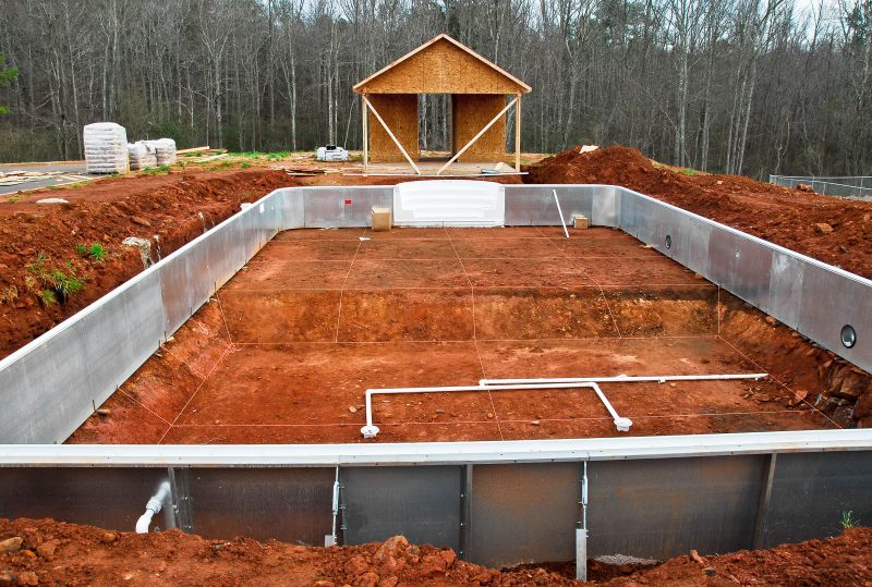 Pool Construction Site