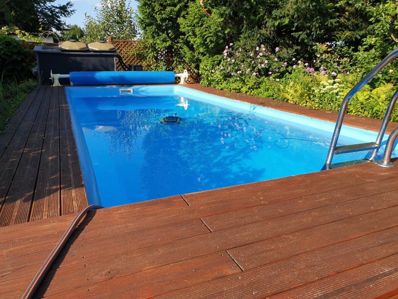 Finished Pool with Deck